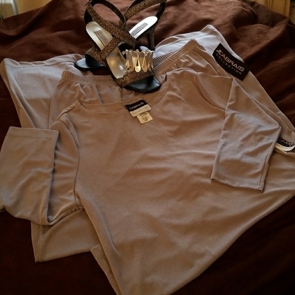 PANT W. TOP SET NWT SZ L